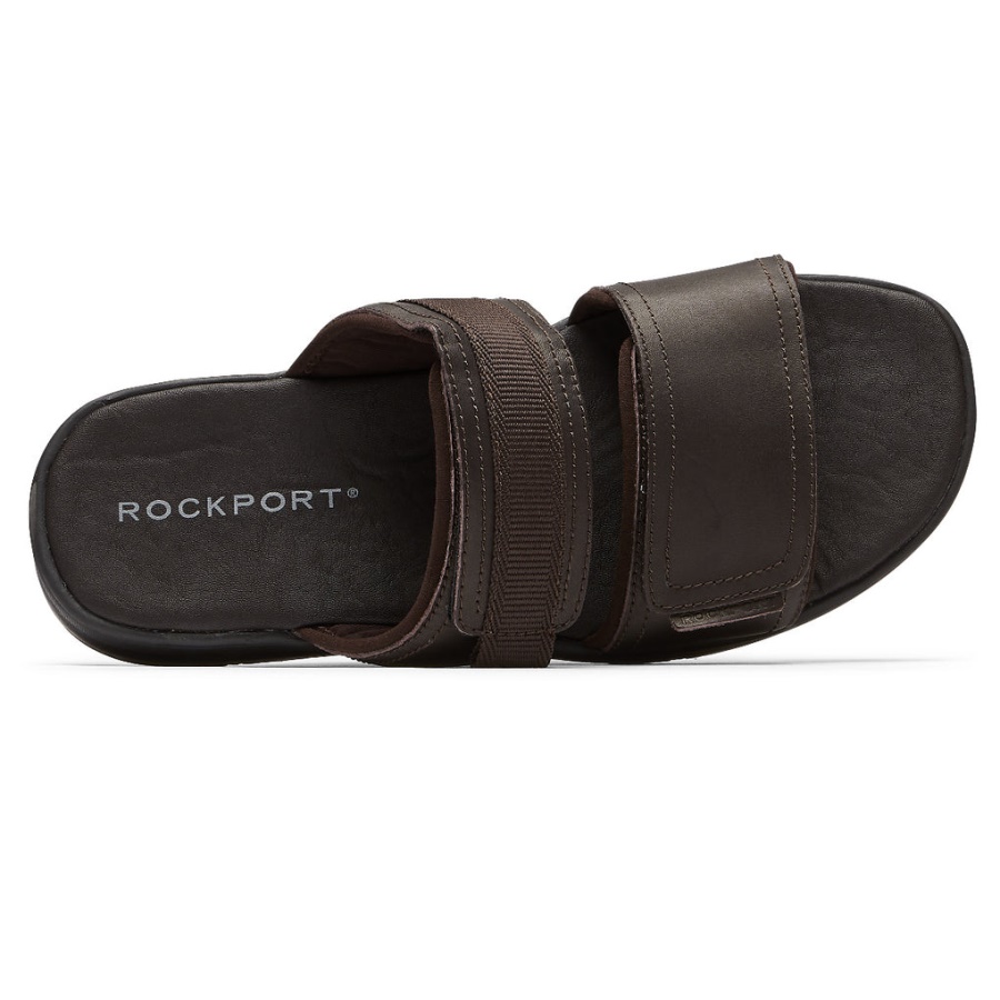 Vestido Lucky Bay Masculino Rockport Slide Marrom
