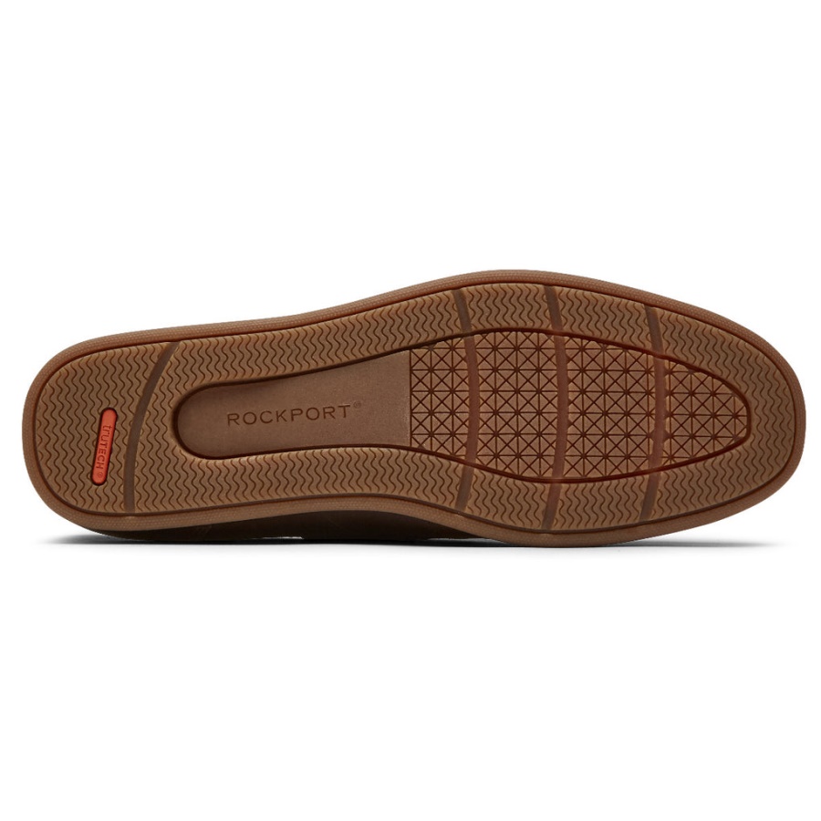 Sapato De Barco De Acampamento Malcom Masculino Rockport Java