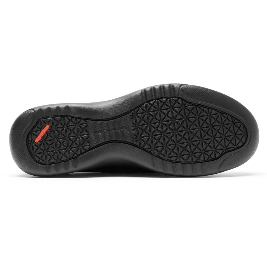 Rockport Men's Metro Path Slip-on Couro Preto