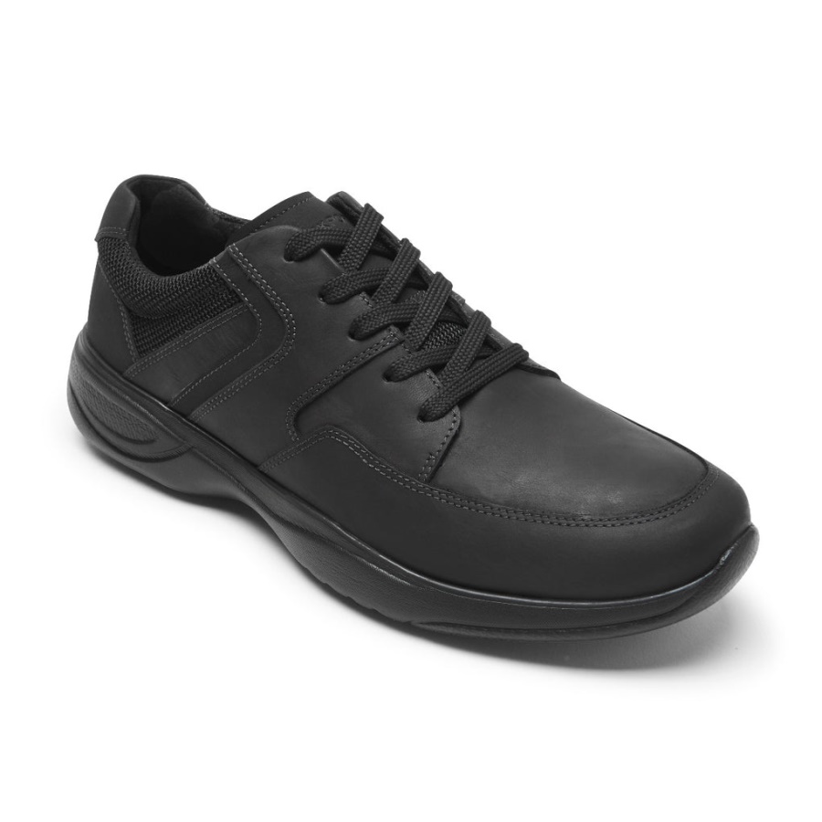Sapatilha Masculina Metro Path Rockport Couro Preto