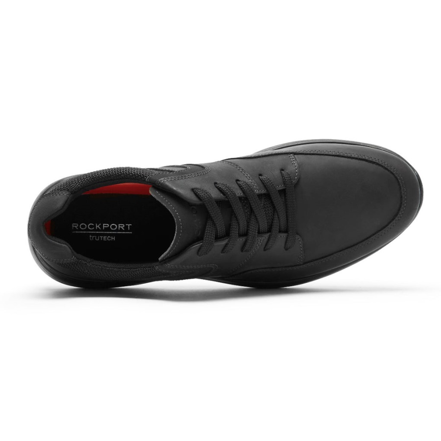 Sapatilha Masculina Metro Path Rockport Couro Preto