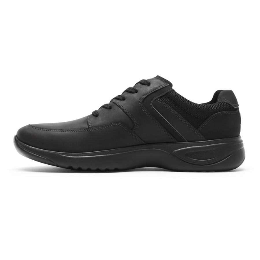 Sapatilha Masculina Metro Path Rockport Couro Preto