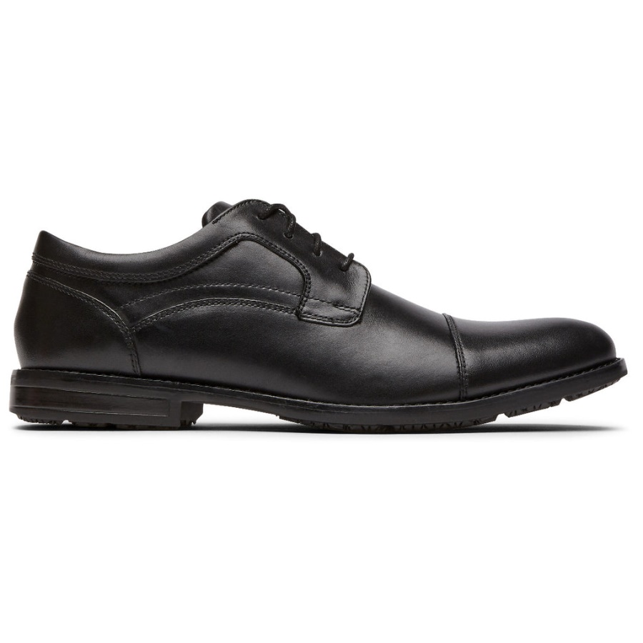 Boné De Mykel Masculino Rockport Toe Oxford Preto