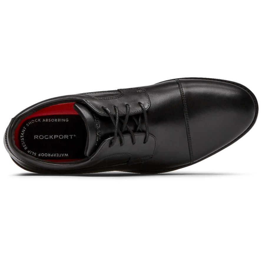 Boné De Mykel Masculino Rockport Toe Oxford Preto