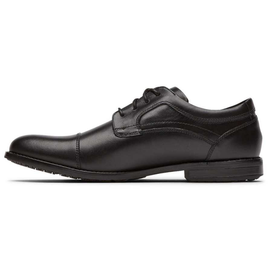 Boné De Mykel Masculino Rockport Toe Oxford Preto