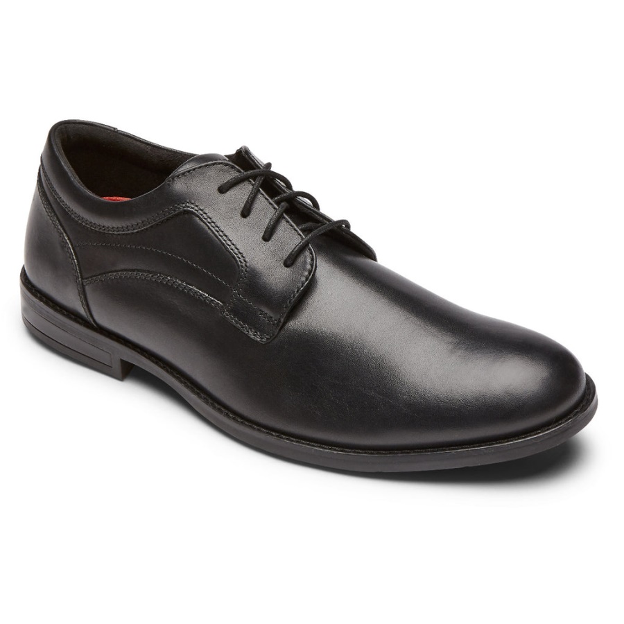 Rockport Masculino Mykel Bico Liso Oxford Preto