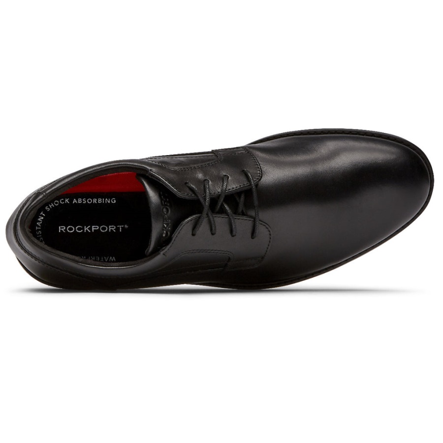 Rockport Masculino Mykel Bico Liso Oxford Preto