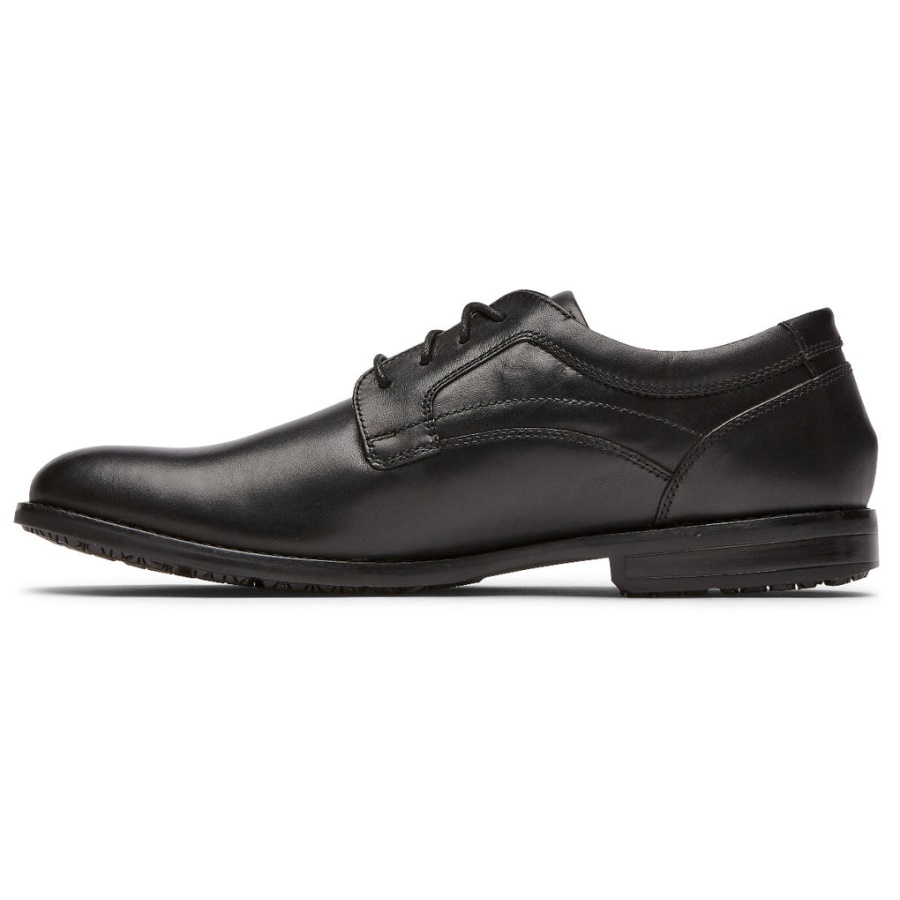 Rockport Masculino Mykel Bico Liso Oxford Preto