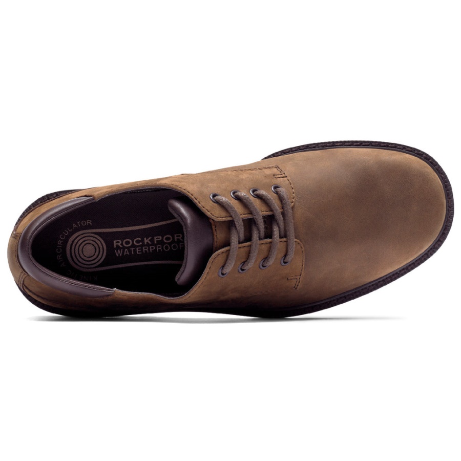 Espresso Oxford à Prova D'água Masculino Rockport Northfield