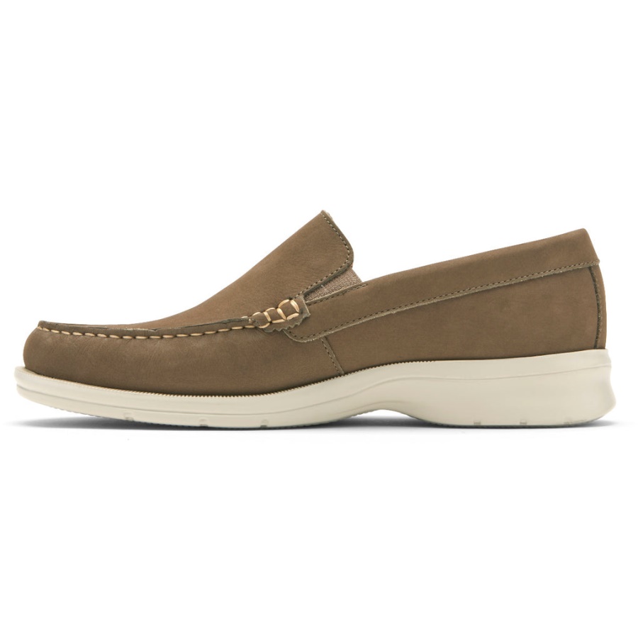 Mocassim Masculino Rockport Palmer Veneziano Vicunha Nubuck