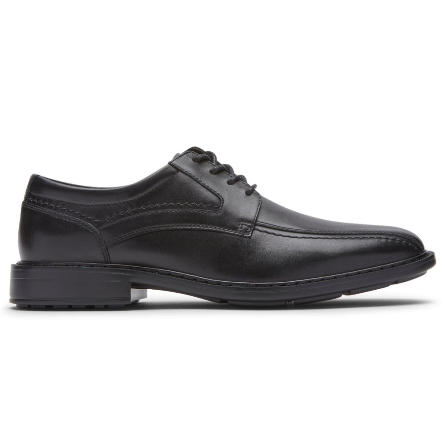 Rockport Masculino Parsons Bike Toe Oxford Black