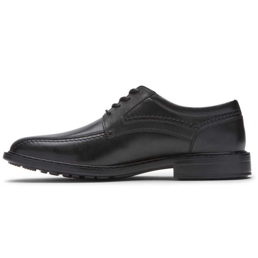Rockport Masculino Parsons Bike Toe Oxford Black