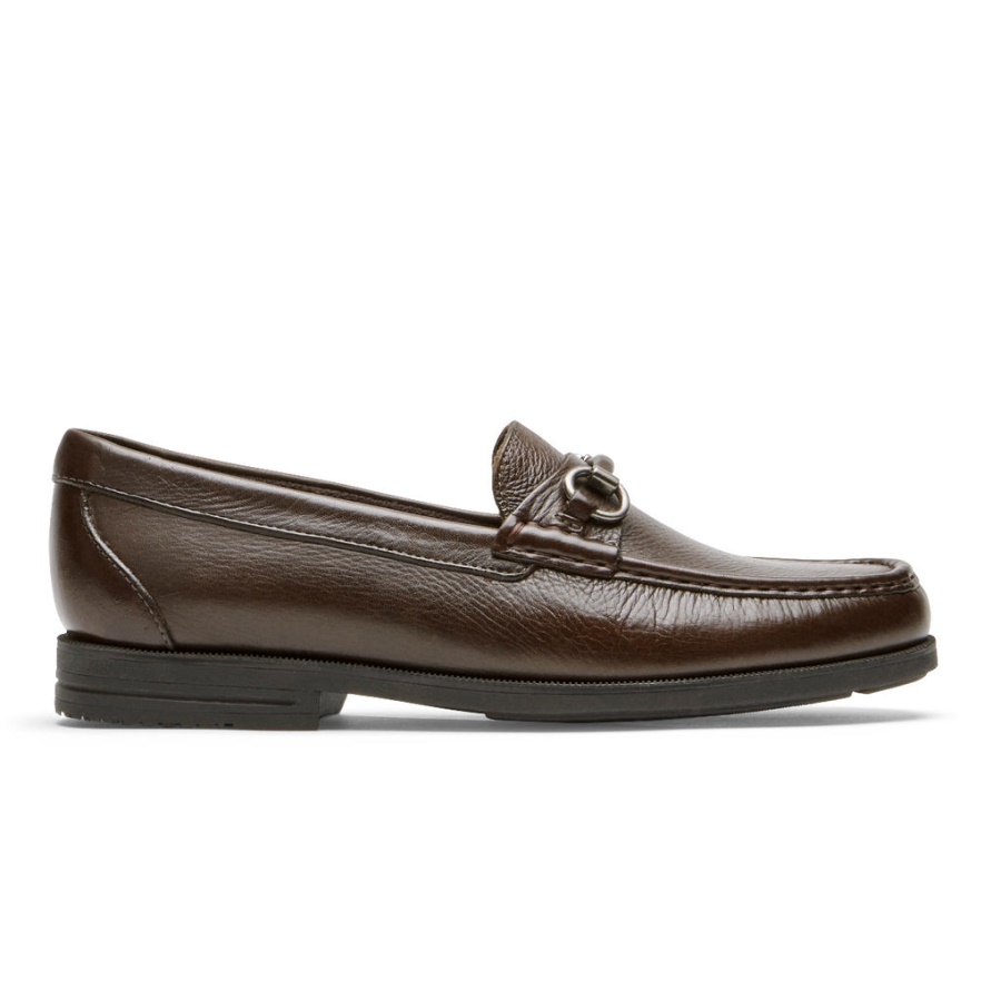 Mocassim Preston Bit Masculino Rockport Tombado Java