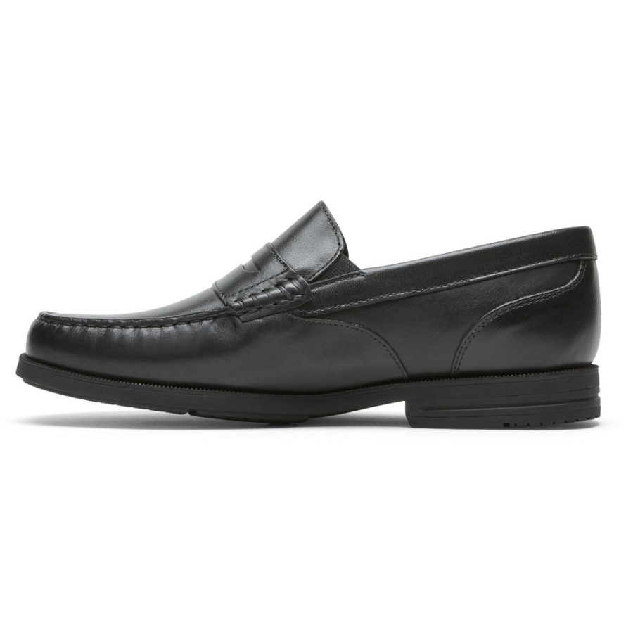 Mocassim Rockport Masculino Preston Penny Preto