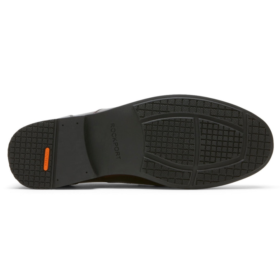 Mocassim Masculino Rockport Preston Penny Loafer Borgonha