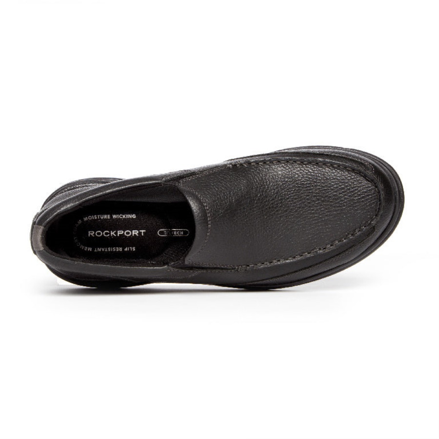Prowalker Masculino Rockport Eureka Plus Slip-on Preto