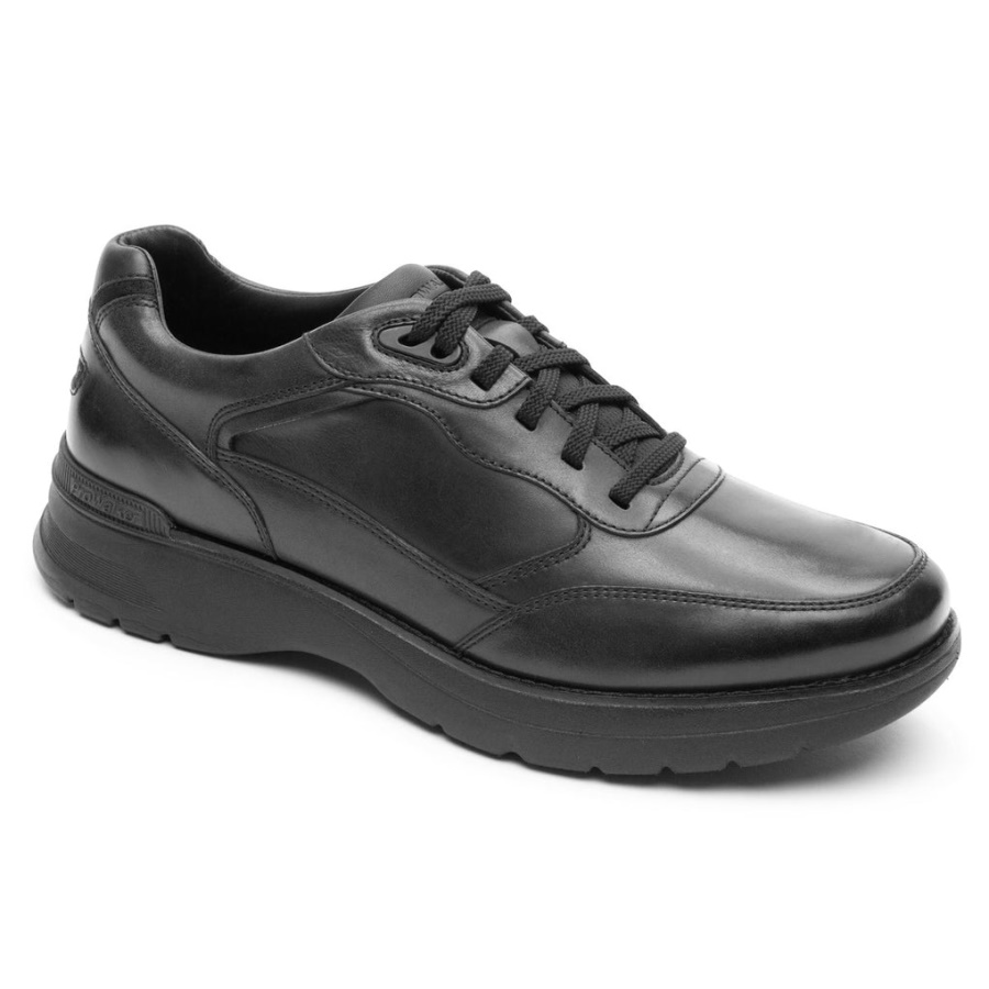 Rockport Masculino Prowalker Next Tênis Black Lea