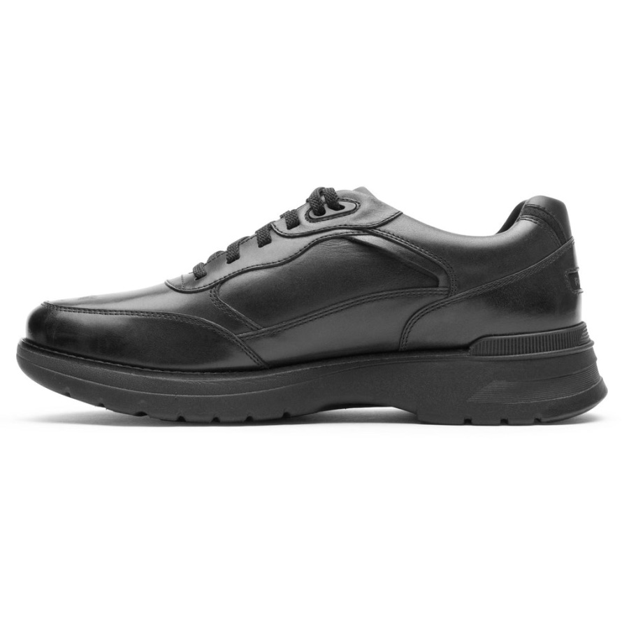 Rockport Masculino Prowalker Next Tênis Black Lea