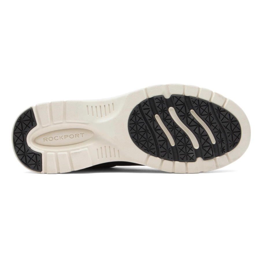 Rockport Masculino Prowalker Next Tênis Novo Vestido Blues Lea