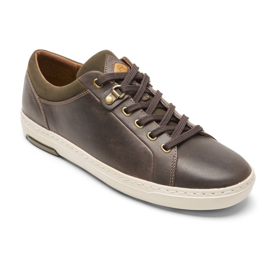 Tênis Cupsole Masculino Rockport Pulsetech Java Couro