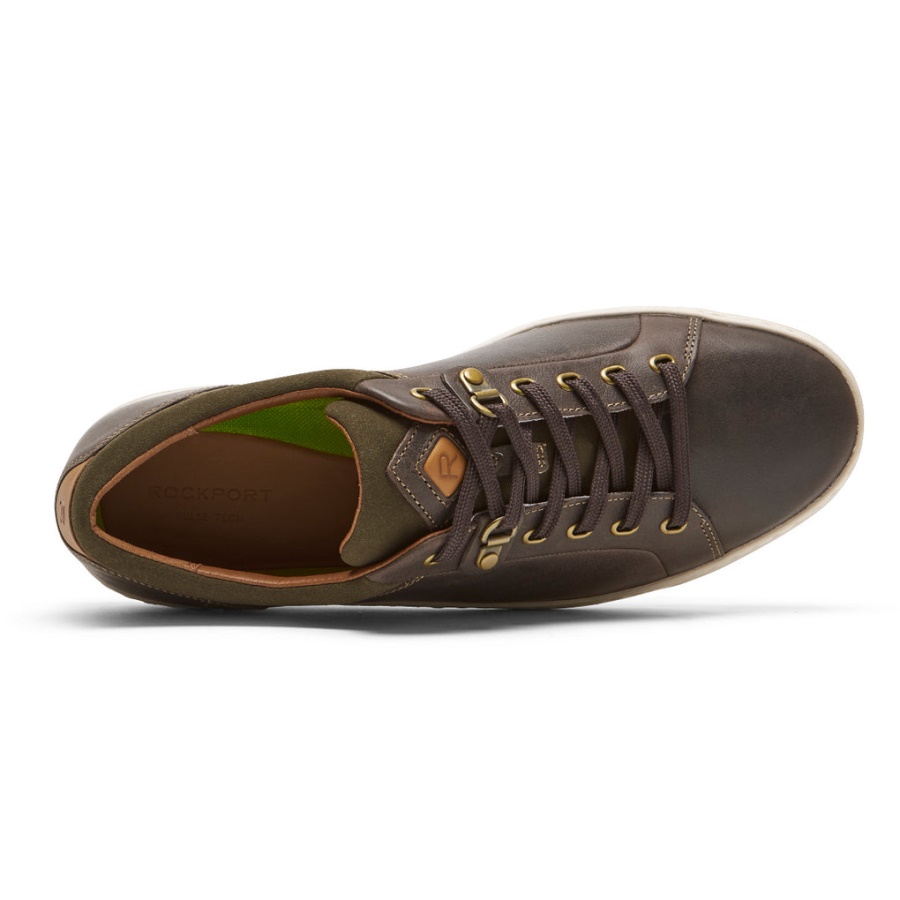 Tênis Cupsole Masculino Rockport Pulsetech Java Couro