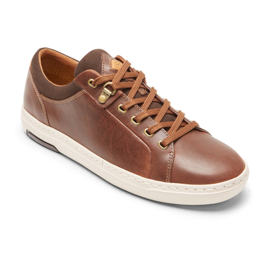 Rockport Pulsetech Cupsole Tênis Monges Robe De Couro