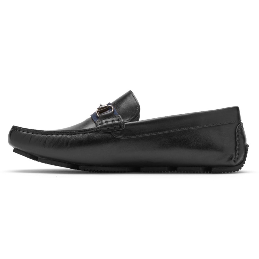 Mocassim Masculino Rockport Rhyder Bit Preto