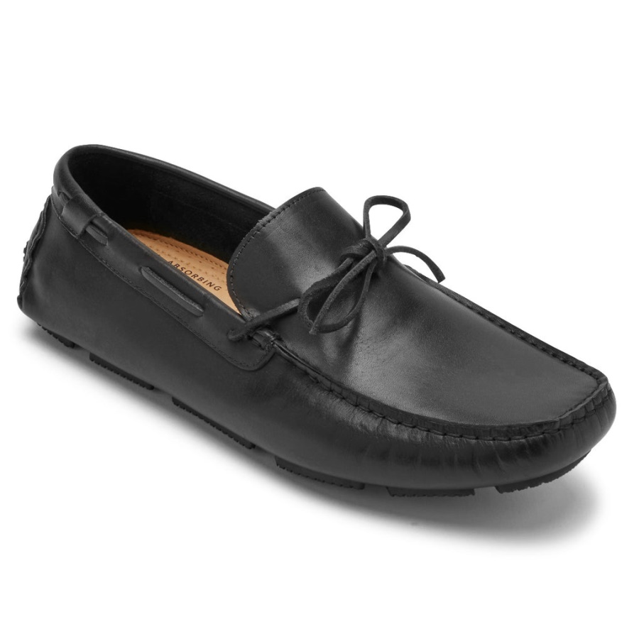Mocassim Masculino Rockport Rhyder Tie Preto