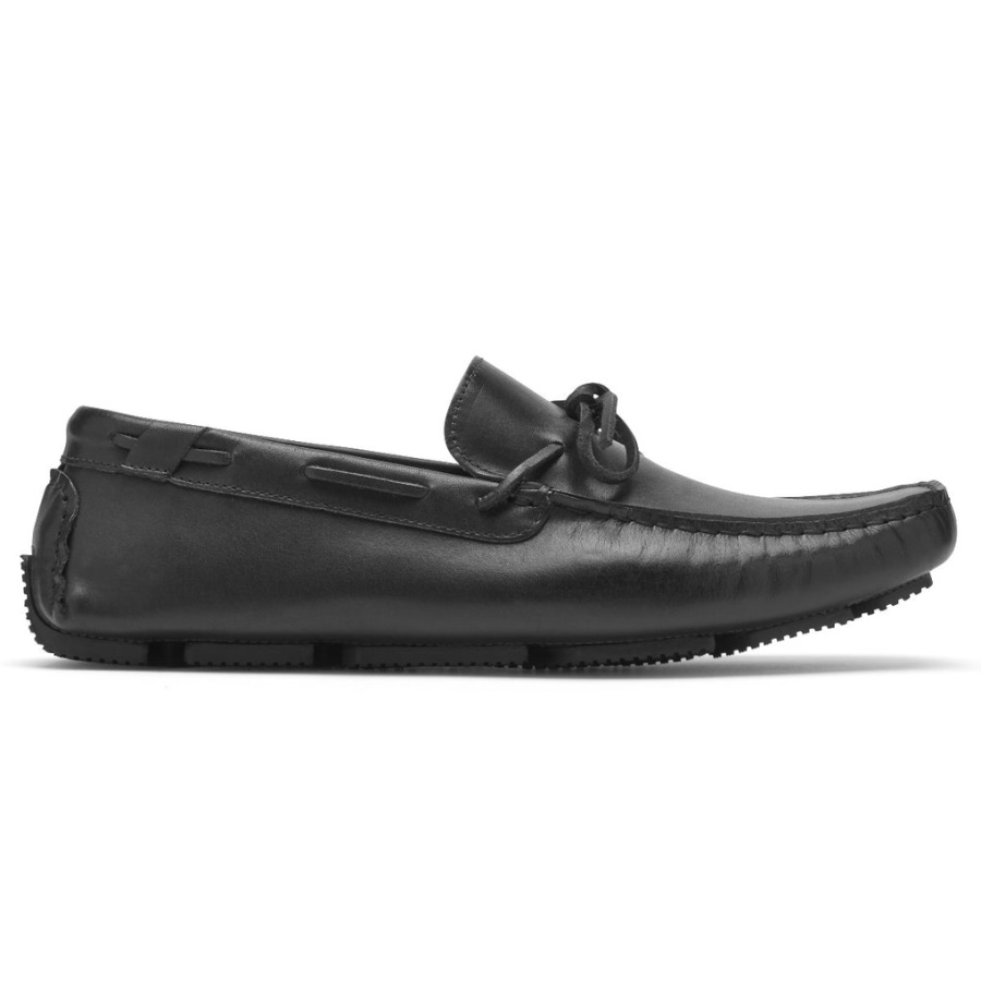 Mocassim Masculino Rockport Rhyder Tie Preto
