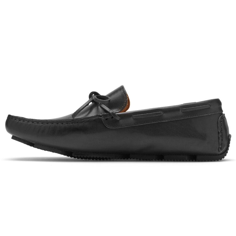 Mocassim Masculino Rockport Rhyder Tie Preto