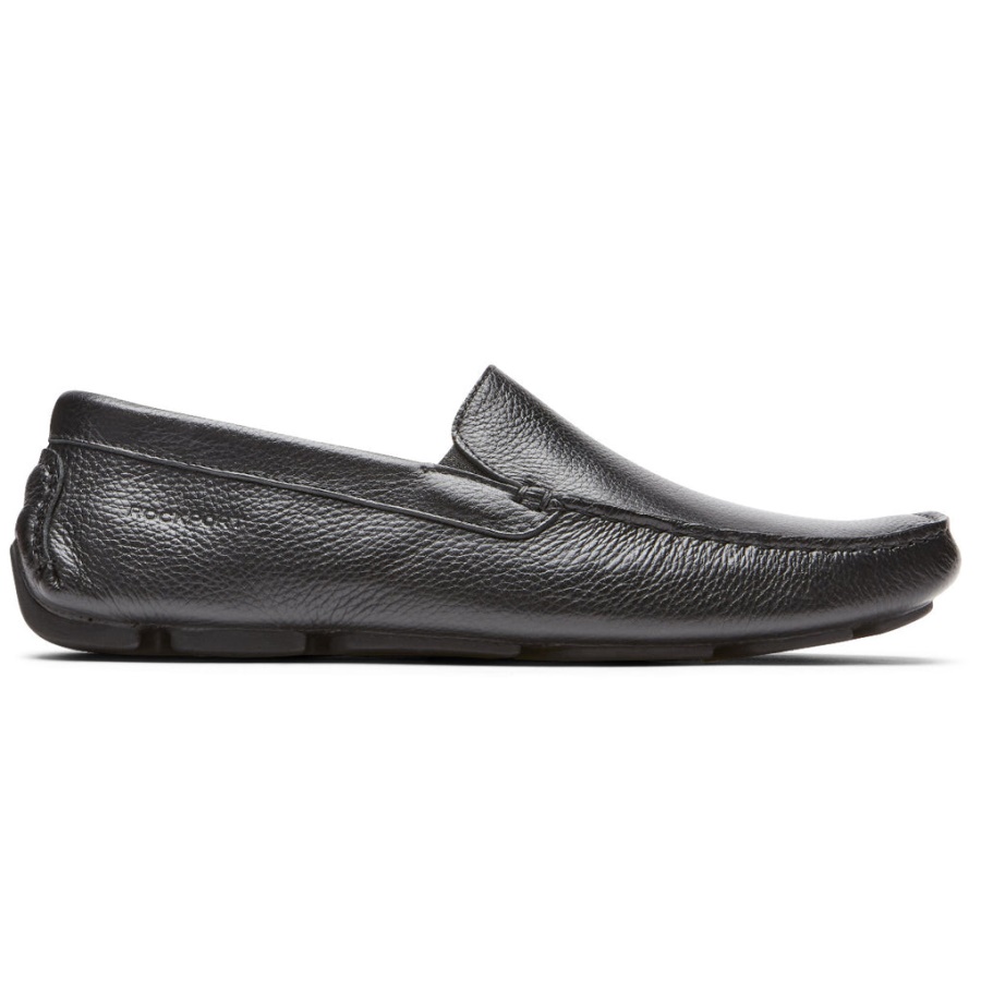 Mocassim Masculino Rhyder Veneziano Rockport Preto