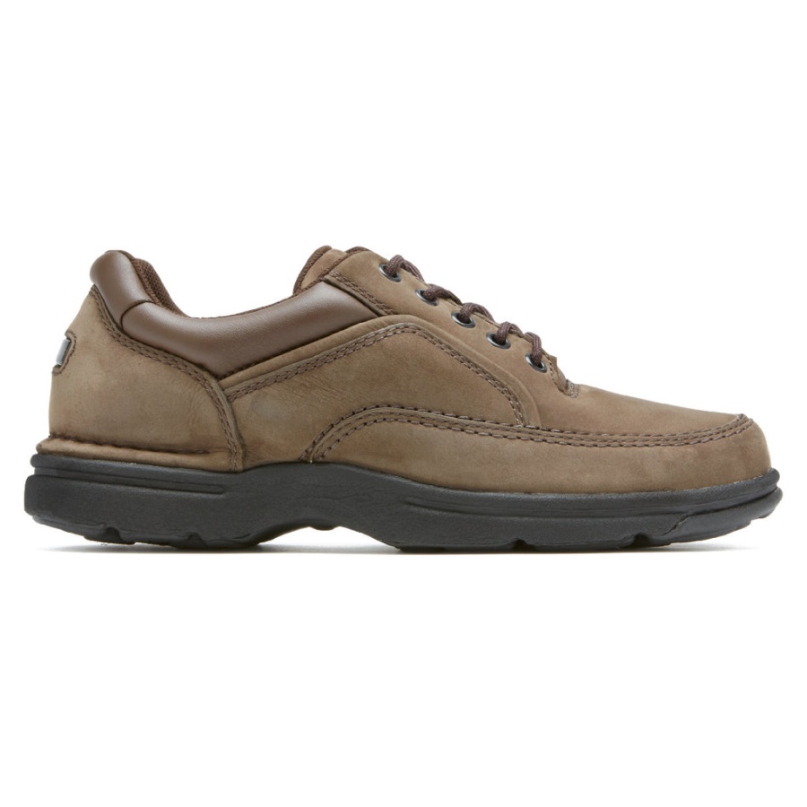 Rockport Masculino Ridgefield Eureka Chocolate Nubuck