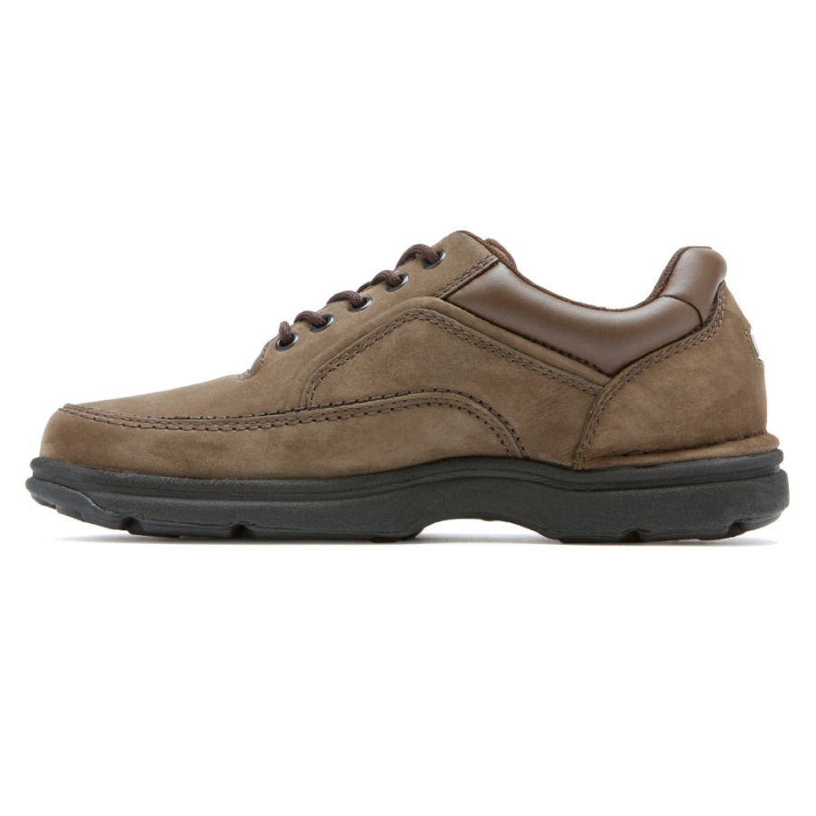 Rockport Masculino Ridgefield Eureka Chocolate Nubuck