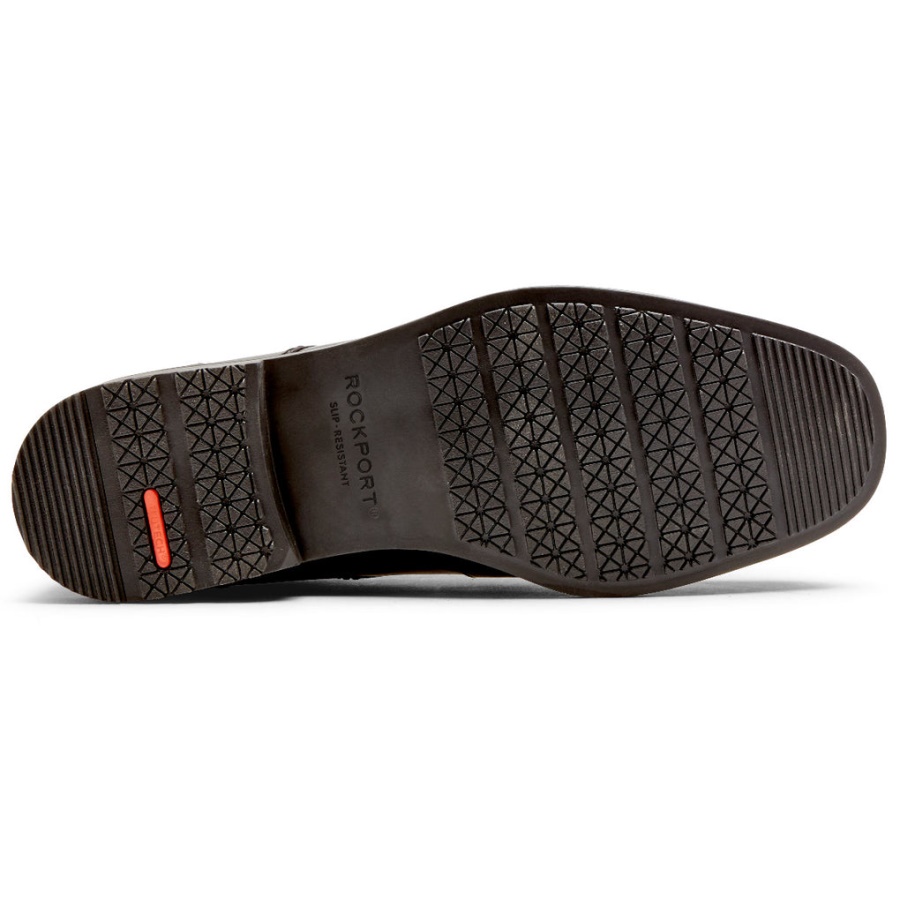 Robinsyn Boné Impermeável Para Homem Rockport Oxford Preto