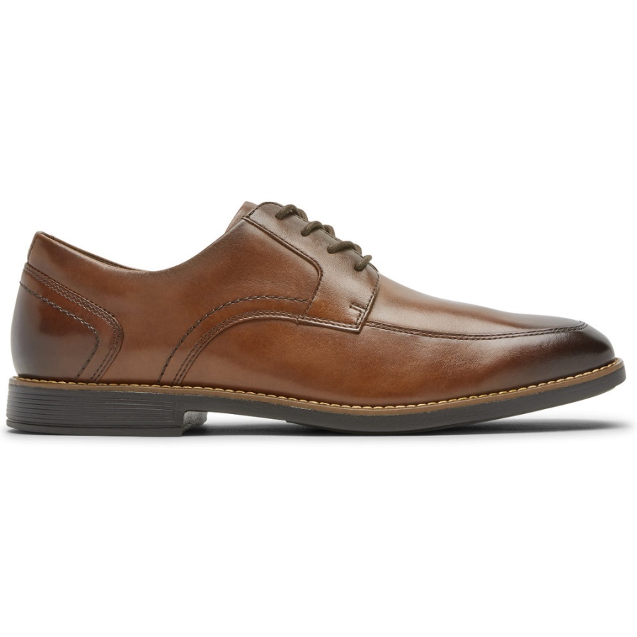 Avental Matador Masculino Rockport Toe Oxford New Brown Glass