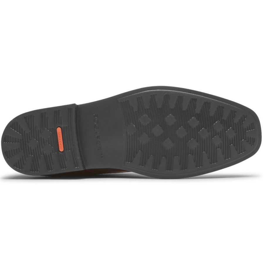 Avental Matador Masculino Rockport Toe Oxford New Brown Glass