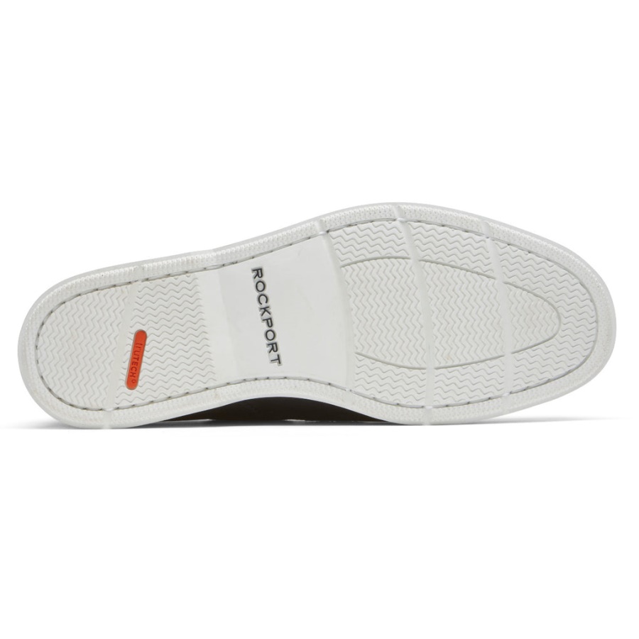 Sapato De Barco Southport Masculino Rockport Vestido Novo Azul