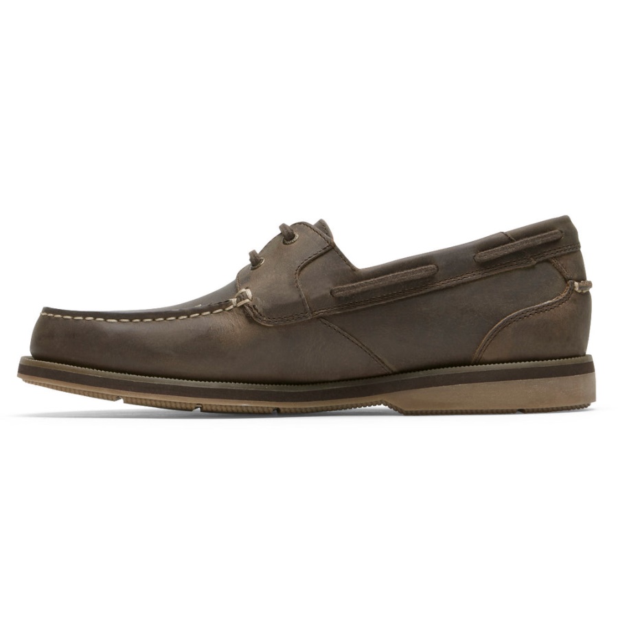 Sapato De Barco Southport Masculino Rockport Aveia