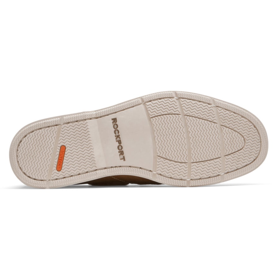 Sapato De Barco Southport Masculino Rockport Sudão Marrom