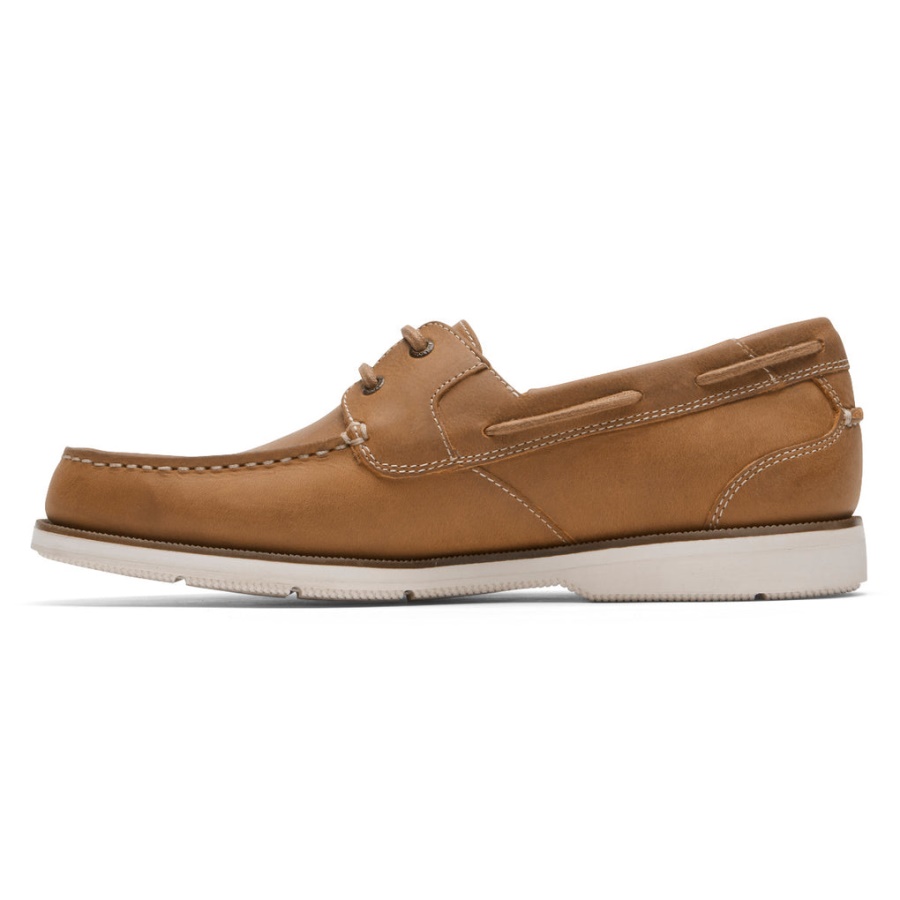 Sapato De Barco Southport Masculino Rockport Sudão Marrom