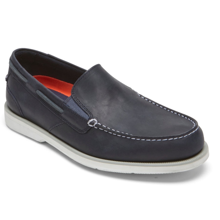Mocassim Masculino Rockport Southport Mocassim Vestido Novo Blues