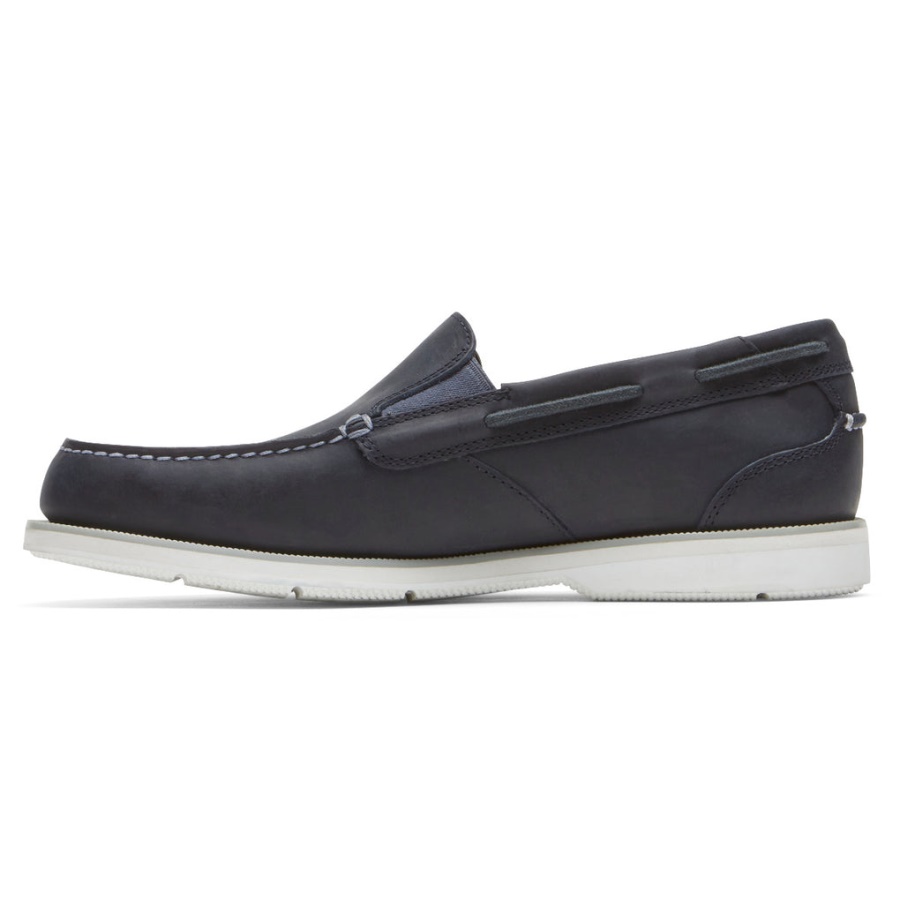 Mocassim Masculino Rockport Southport Mocassim Vestido Novo Blues