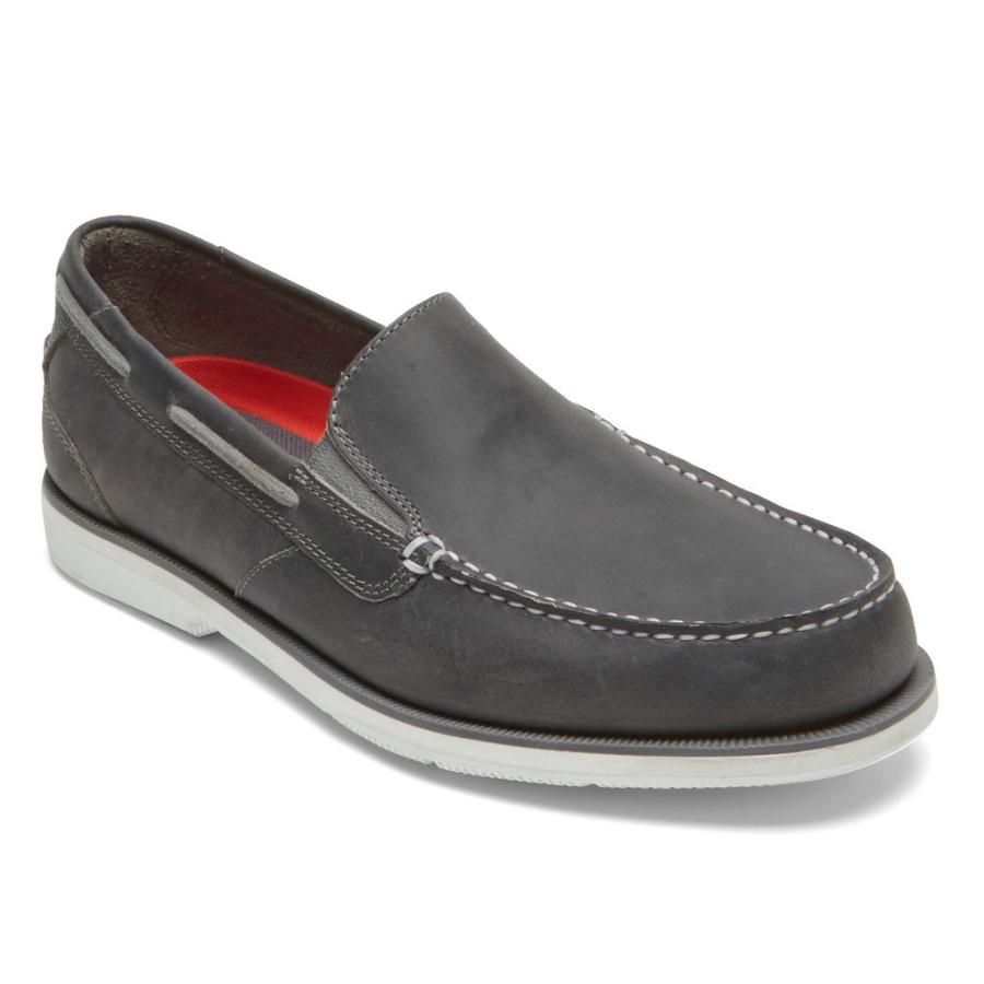 Mocassim Masculino Rockport Southport Cinza Aço