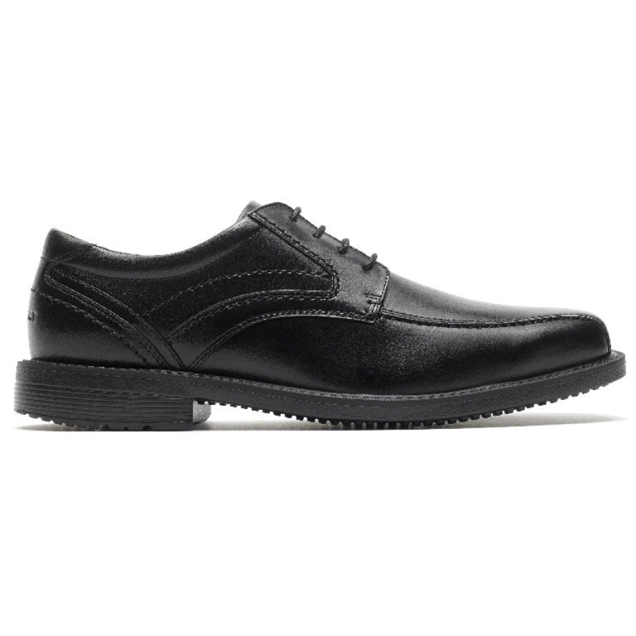 Rockport Men's Style Leader 2 Bike Toe Oxford Black