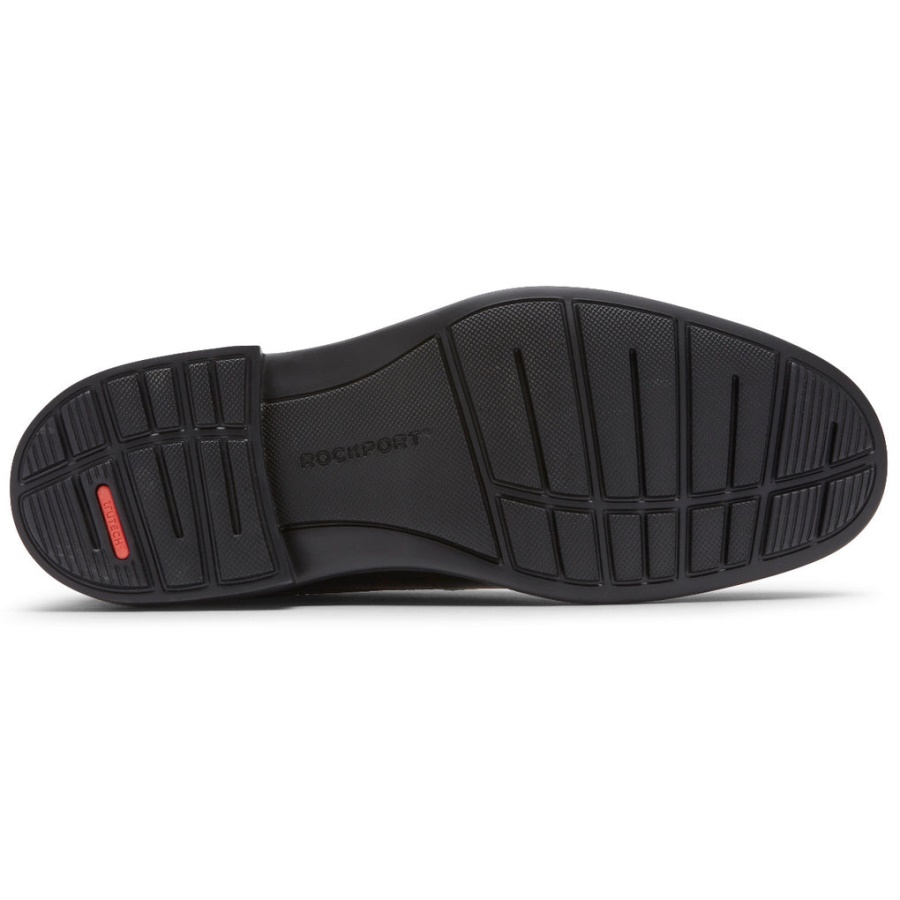 Boné De Bronzeador Masculino Rockport Toe Oxford Preto