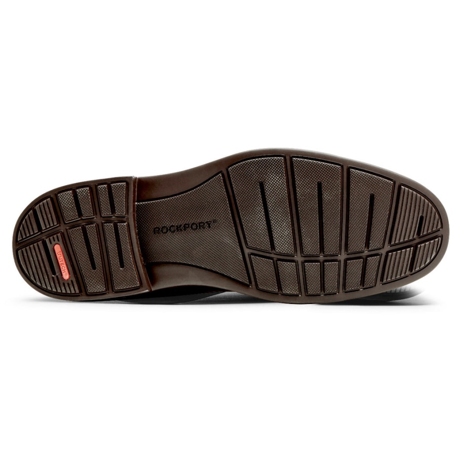 Tanner Cap Toe Oxford Conhaque Masculino Rockport