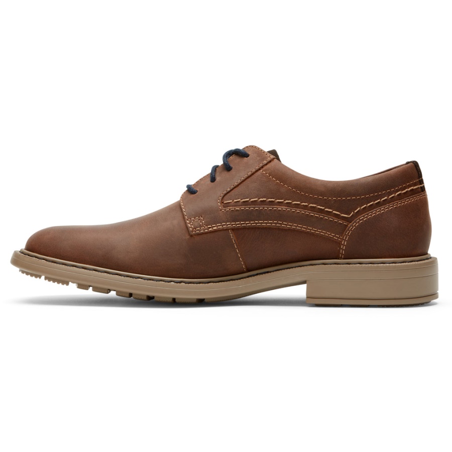 Roupão De Monges Oxford Tanner Masculino Rockport Tanner Toe Simples