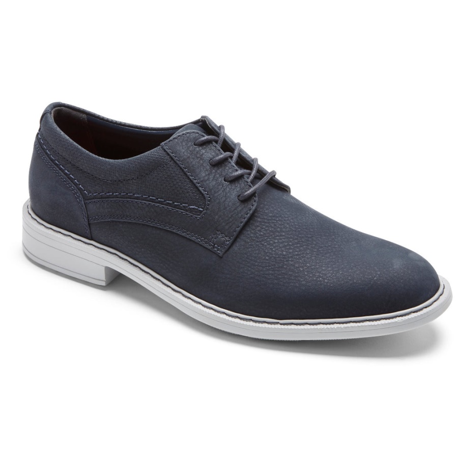 Rockport Tanner Simples Oxford Navy Masculino
