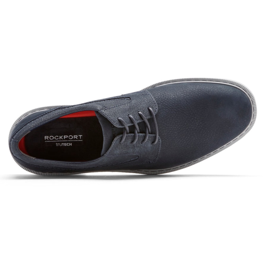 Rockport Tanner Simples Oxford Navy Masculino