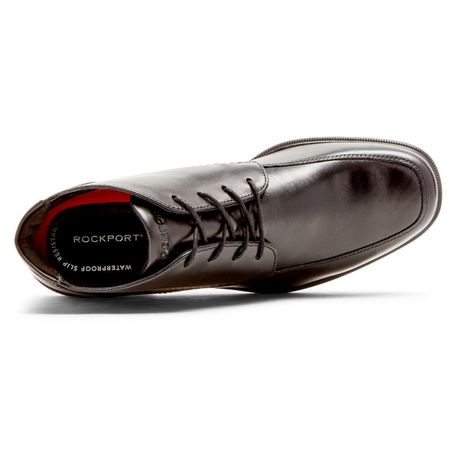 Bota Taylor Chukka Masculina Rockport Impermeável Preta